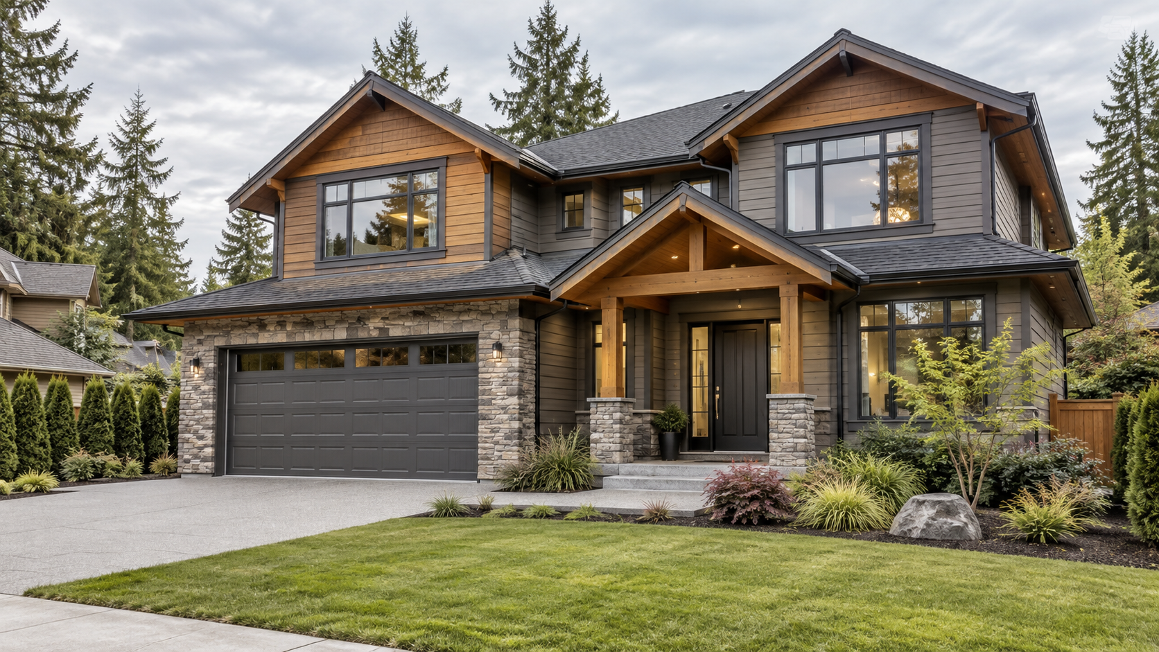 Illustrative Fraser Valley home exterior